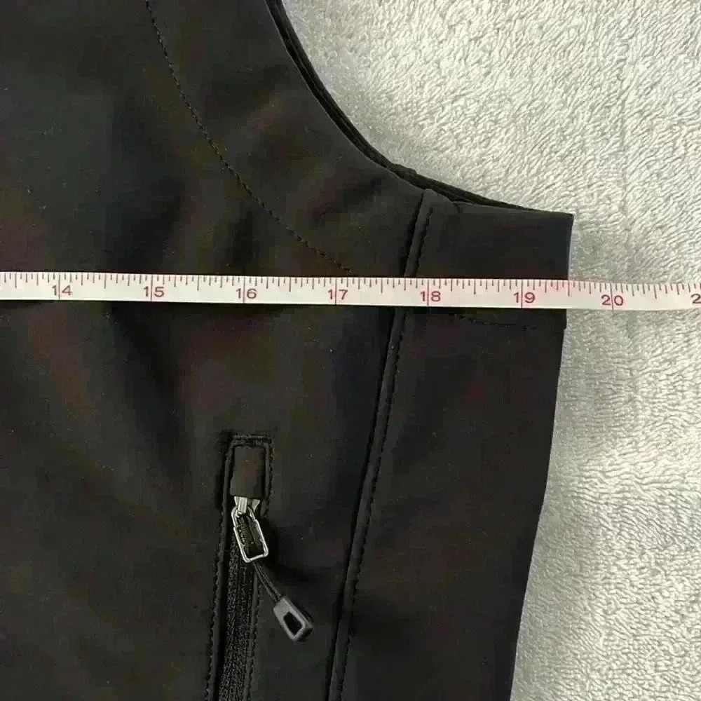 Patagonia Vest Lined Black Adze Medium - Picture 8 of 14